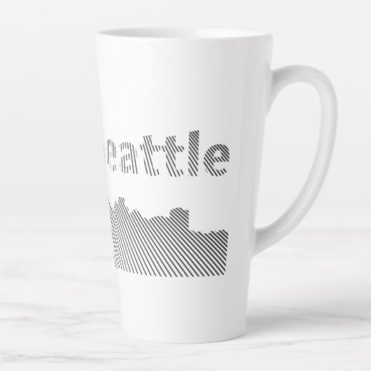 Tasse Latte Seattle Graphic (Droite)