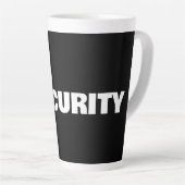 Tasse Latte Sécurité (Angle droit)