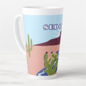 Tasse Latte Sedona, Arizona (Angle gauche)