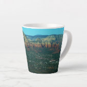 Tasse Latte Sedona et Coffee Pot Rock vus d'en haut (Angle droit)