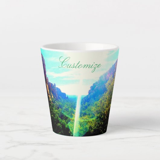 Tasse Latte Sedona Light Beam Thunder Cove (Devant)