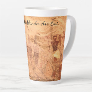 Tasse Latte Sego Canyon Rock Art Utah Pictograph