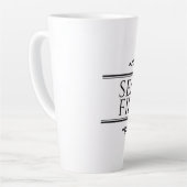 Tasse Latte Semper Fidelis (Angle gauche)