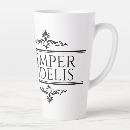 Tasse Latte Semper Fidelis (Droite)