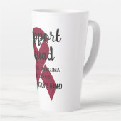 Tasse Latte Sensibilisation multiple (Angle droit)