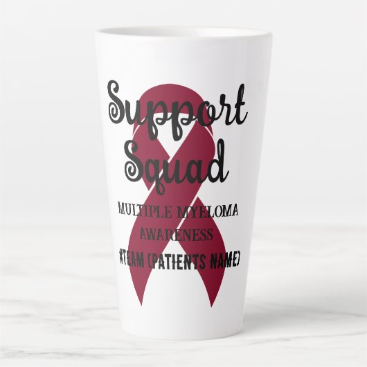 Tasse Latte Sensibilisation multiple (Devant)
