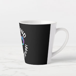 Tasse Latte Sensibilisation sur l'autisme - voir au-delà du sp