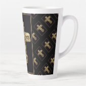 Tasse Latte Sept Chevaux traversent une grande boue latte (Droite)