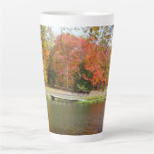 Tasse Latte Sept sources Pont d'automne III Paysage d'automne (Devant)