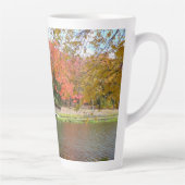 Tasse Latte Sept sources Pont d'automne III Paysage d'automne (Droite)