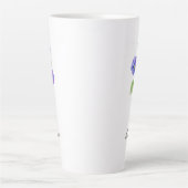 Tasse Latte Septembre Mois de naissance Fleur Matin Gloire (Devant)