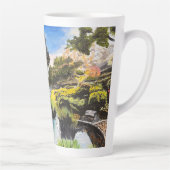 Tasse Latte Serene Brook, par Gary Poling (Droite)