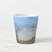 Tasse Latte Sérénité, Courage et Sagesse (Devant)