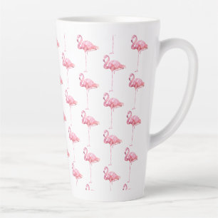 Tasse Latte Série Flamant Tendre Design 1