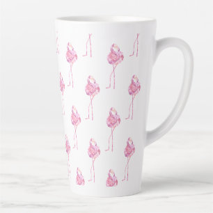 Tasse Latte Série Flamant Tendre Design 3