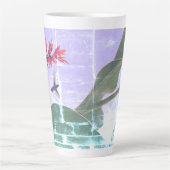 Tasse Latte Série II des colibris (Devant)