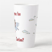 Tasse Latte Seriez-vous mon Valhallentine ? (Devant)