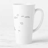 Tasse Latte Seriez-vous mon Valhallentine ? (Droite)