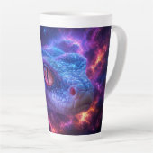 TASSE LATTE SERPENT DANS L'ESPACE (Angle droit)
