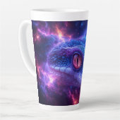 TASSE LATTE SERPENT DANS L'ESPACE (Angle gauche)