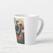 Tasse Latte Serpent Éclectique avec Perles, Chic M (Angle droit)