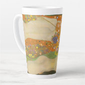 Tasse Latte Serpents d'eau II par Gustav Klimt, Art Nouveau (Angle gauche)