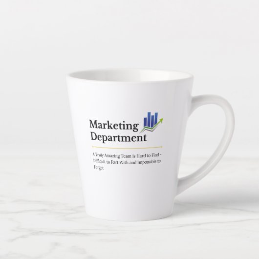 Tasse Latte Service Marketing (Droite)