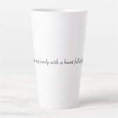 Tasse Latte servir ma famille (Devant)