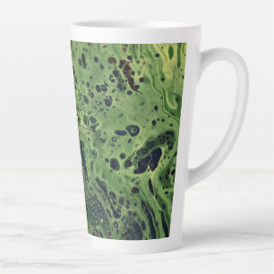 Tasse Latte S'estompe 2 taches vertes