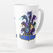 Tasse Latte Seven-Headed Lightning Dragon (Angle droit)