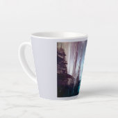 Tasse Latte SF Futuristic City 2 (Angle gauche)