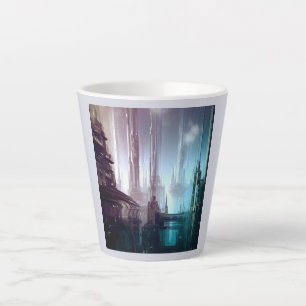 Tasse Latte SF Futuristic City 2