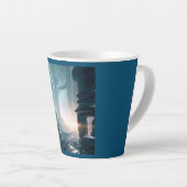 Tasse Latte SF Futuristic City 4 (Angle droit)