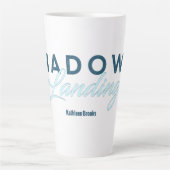 Tasse Latte Shadows Landing (Devant)