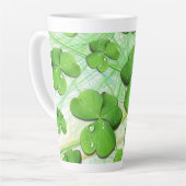Tasse Latte Shamrock vert St Patrick iPhone 5 Coque-Mate (Angle gauche)
