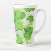 Tasse Latte Shamrock vert St Patrick iPhone 5 Coque-Mate (Droite)