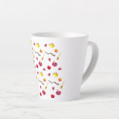 Tasse Latte shana tova, shana tova rosh hashanah, shanah tovah (Angle droit)
