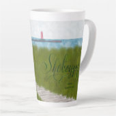 Tasse Latte Sheboygan, Wisconsin (matching journal available) (Angle droit)