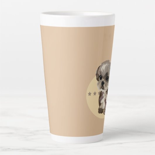 Tasse Latte Shih Tzu (Devant)