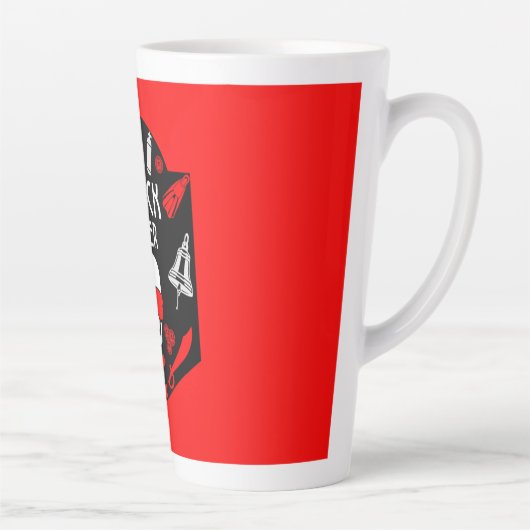 Tasse Latte Shipwreck Scuba Divers muqueuse (Droite)