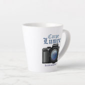 Tasse Latte Siéze la lumière (Angle droit)