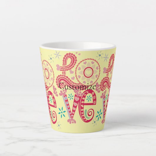 Tasse Latte SIGNE D'AMOUR Super Hippie Thunder_Cove (Devant)