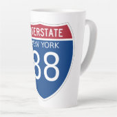 Tasse Latte SIGNE INTERNATIONALE DE New York (Angle droit)