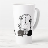 Tasse Latte Signe zodiaque et animaux de compagnie corresponda (Angle droit)