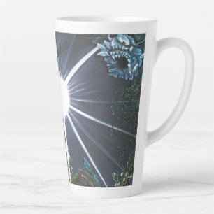 Tasse Latte Silence de l'Espace Sacré