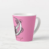 Tasse Latte Silhouette Fée Lune Thunder_Cove (Angle droit)