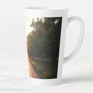 Tasse Latte Silhouette Minimaliste