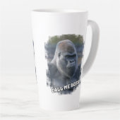 Tasse Latte Silverback "Call Me Boss" (Angle droit)