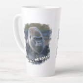 Tasse Latte Silverback "Call Me Boss" (Angle gauche)