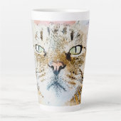 Tasse Latte Simba le Roi Rayé (Devant)